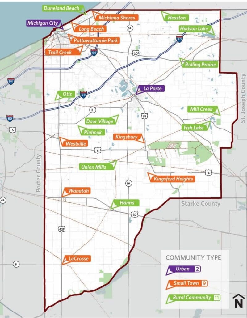 About Vibrant Communities of La Porte County